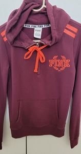 PINK quarter zip hoodie